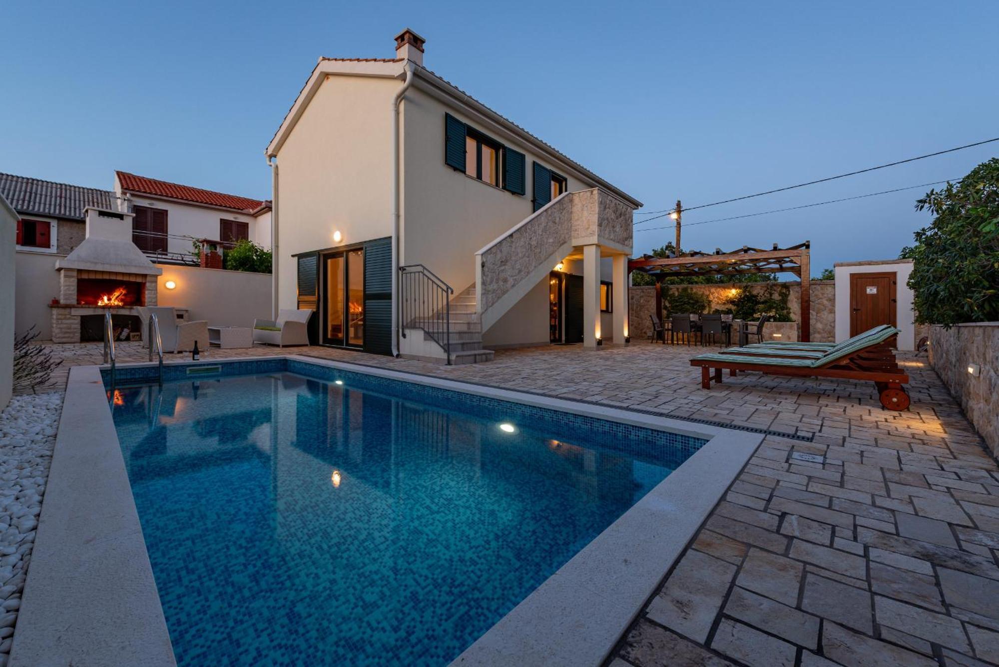 Villa Ivo Zadarvillas Vinjerac Dış mekan fotoğraf